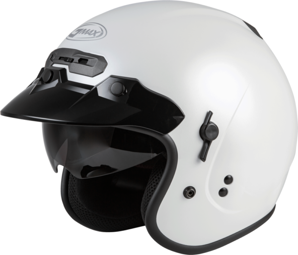 GMAX GM-32 OPEN-FACE HELMET PEARL WHITE 3X