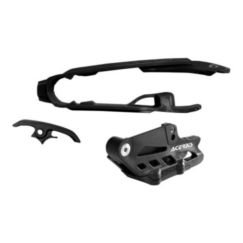 Acerbis Chain Guide & Slider Kit - Black / 2021-2023 Gas Gas MC250F/450F