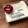 NEW Works Connection Rear Billet Brake Cover - KTM/GAS/HUS - RED - 21-765