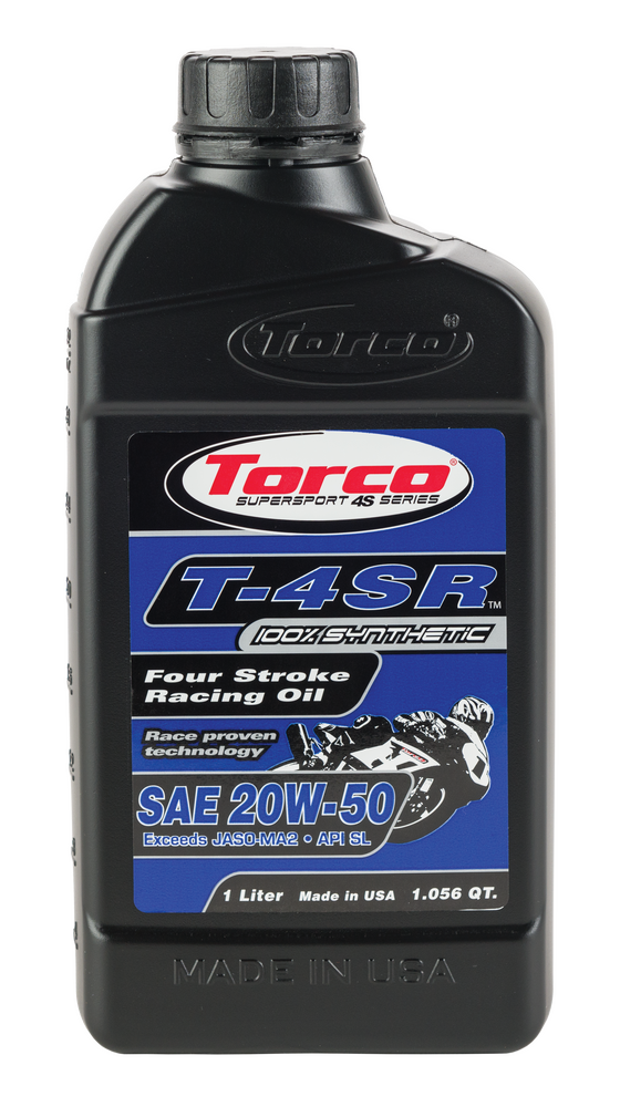 TORCO T-4SR 4-STROKE RACING OIL 20W-50 1L