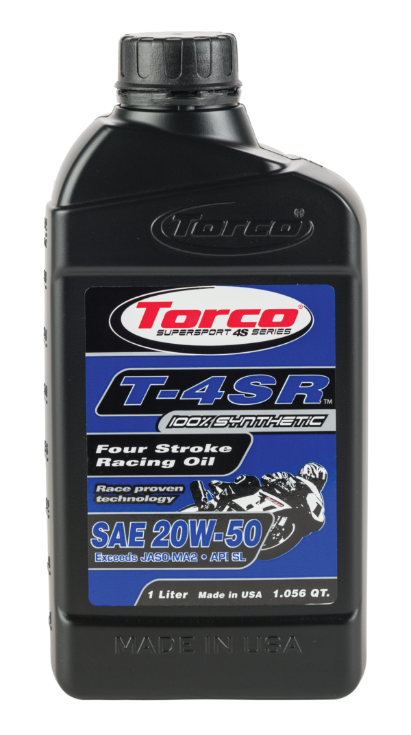 TORCO T-4SR 4-STROKE RACING OIL 20W-50 1L