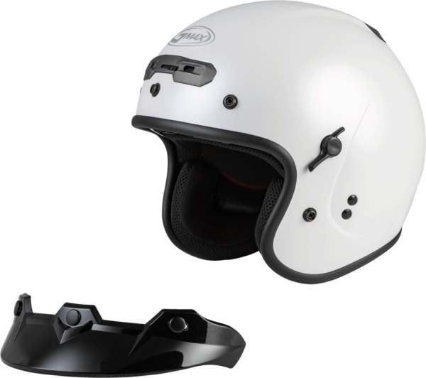 GMAX GM-32 OPEN-FACE HELMET PEARL WHITE 3X