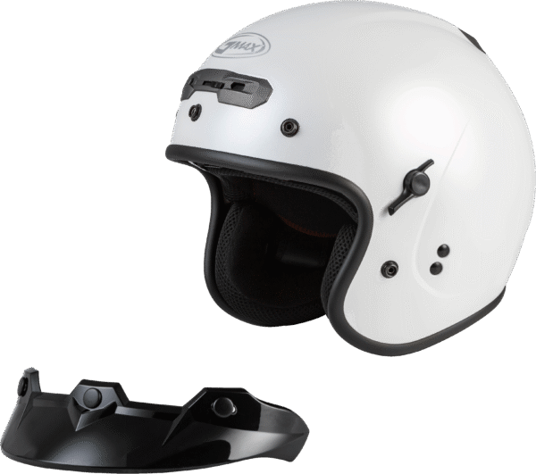 GMAX GM-32 OPEN-FACE HELMET PEARL WHITE 3X