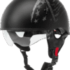fab6-5ffce86ed800d GMAX HH-65 HALF HELMET BRAVERY MATTE BLACK/GREY SM
