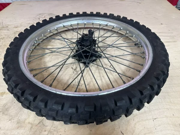 image126860699696_5_1739805469369_1920x2560 1992 Honda XR600R OEM Front Wheel with Tire – Fits 1985‑2000 XR600R