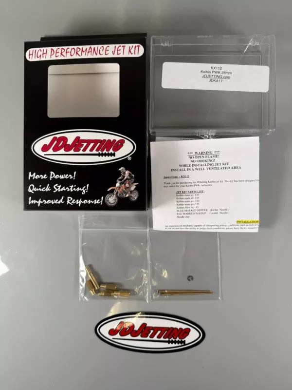 JD Jetting Kit Kawasaki KX112 Needle Jets Main Pilot KX 112 JDKA17