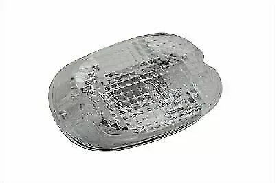 V-Twin Tail Lamp Lens Laydown Style Clear for Harley Davidson