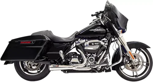 Bassani Road Rage 2-1 Short Motorcycle Exhaust 2017-2020 Harley Touring Models