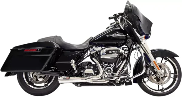 Bassani Road Rage 2-1 Short Motorcycle Exhaust 2017-2020 Harley Touring Models