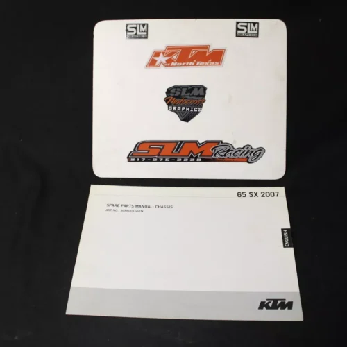 KTM OEM SPARE PARTS MANUAL CHASSIS 2007 65 SX 65SX 07 SERVICE BOOK INSTRUCTIONS