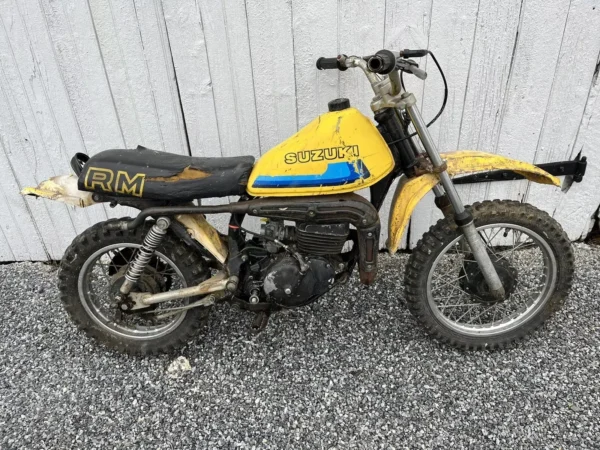 1980 Suzuki RM50 RM 50 Fuel Tank Setting Bumper Bumpers Cushion