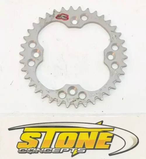 RENTHAL ALUMINUM REAR SPROCKET 38T 38 TOOTH 09-12 LTZ400 06-09 LTR450 LTR 450