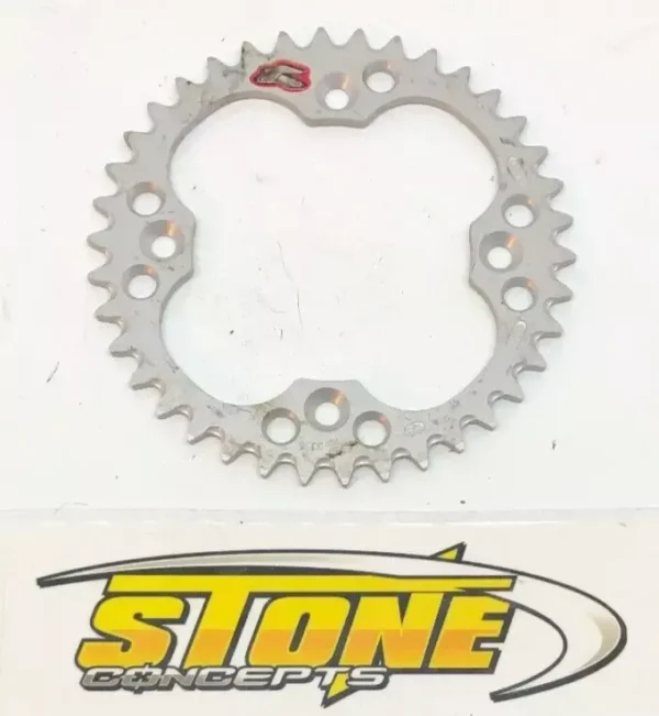 RENTHAL ALUMINUM REAR SPROCKET 38T 38 TOOTH 09-12 LTZ400 06-09 LTR450 LTR 450