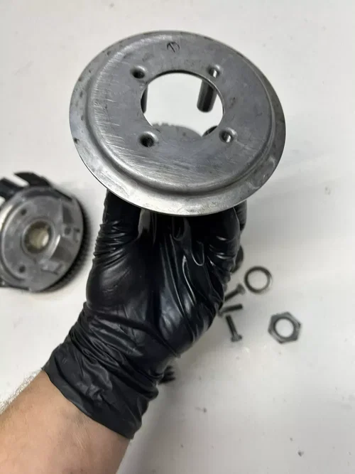 image256768476831_12_1744253993192_1920x2560 84 1984 HONDA XR350R xr 350 r OEM Clutch Basket Plates Assembly Hardware WEAR!