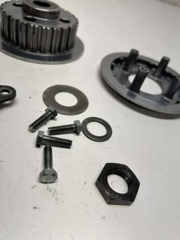 image256768476831_14_1744253993168_1920x2560 84 1984 HONDA XR350R xr 350 r OEM Clutch Basket Plates Assembly Hardware WEAR!