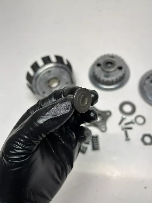 image256768476831_20_1744253993690_1920x2560 84 1984 HONDA XR350R xr 350 r OEM Clutch Basket Plates Assembly Hardware WEAR!
