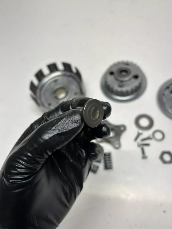 image256768476831_20_1744253993690_1920x2560 84 1984 HONDA XR350R xr 350 r OEM Clutch Basket Plates Assembly Hardware WEAR!