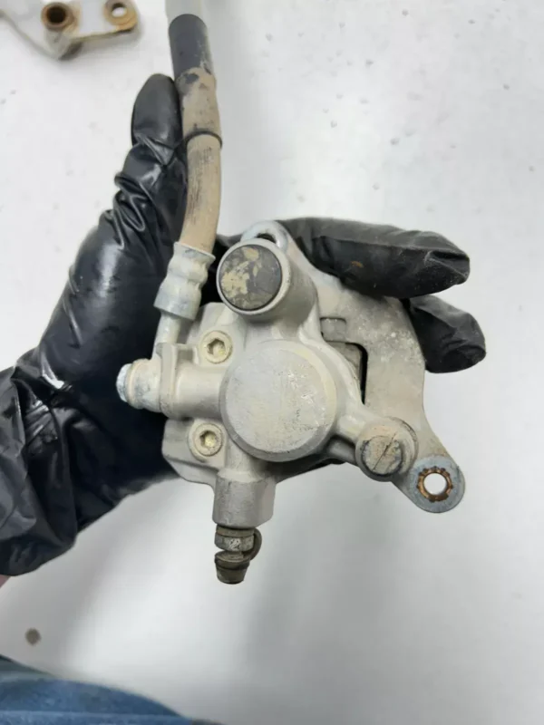 1992 92 Kawasaki KX80 R Kx 80 r OEM Rear Back Brake Caliper Master Mount
