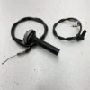01 2001 Yamaha Raptor 660 R AFTERMARKET Throttle Choke Lever Perch Cable Mount