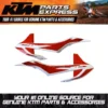 image284471475660_0_1739483106768_1920x2560 NEW OEM KTM SPOILER SET WHITE 50 SX / 50 SX MINI 2020 WITH DECAL 45308054000ABA