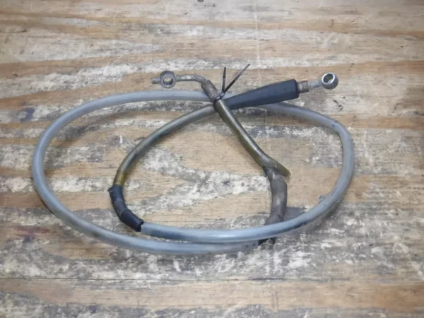 1990 Kx125 Kawasaki Front Brake Line Hose Pipe Master Cylinder Fluid