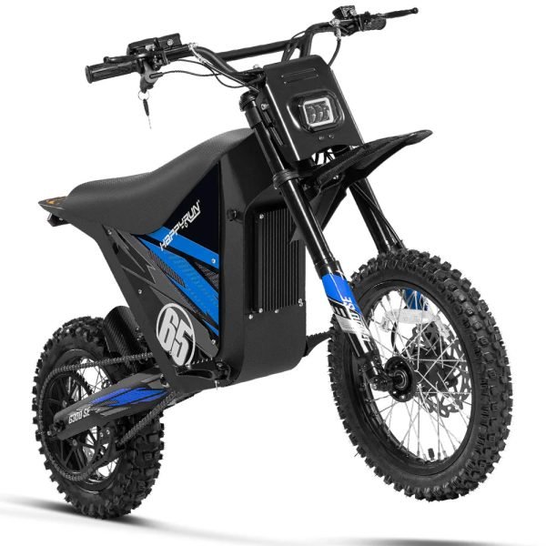 1000-G300SE-blue HappyRun G300 SE 48V/26Ah 4500W Electric Mini Dirt Bike