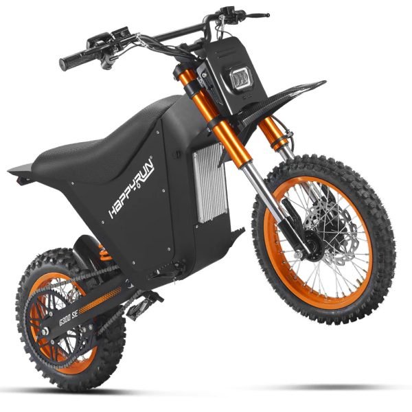 1000-G300SE-dirt HappyRun G300 SE 48V/26Ah 4500W Electric Mini Dirt Bike
