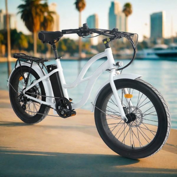 Coastal Cruiser Step Thru 24×3 52V/17Ah 750W Electric Bike