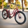 Coastal Cruiser Step Thru 26×4 52V/21Ah 750W Electric Bike