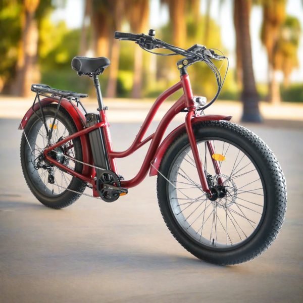 Coastal Cruiser Step Thru 26×4 52V/21Ah 750W Electric Bike