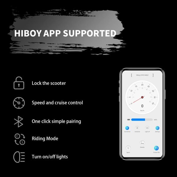 466ae0922e43826bd55e3a78b6568ae Hiboy S2 36V/7.5Ah 350W Electric Scooter