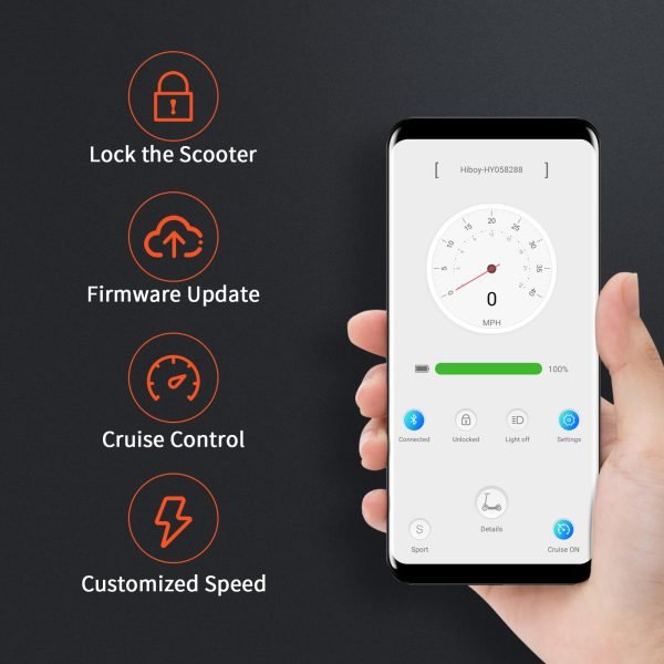 5-1 Hiboy S2R 36V/7.5Ah 350W Electric Scooter