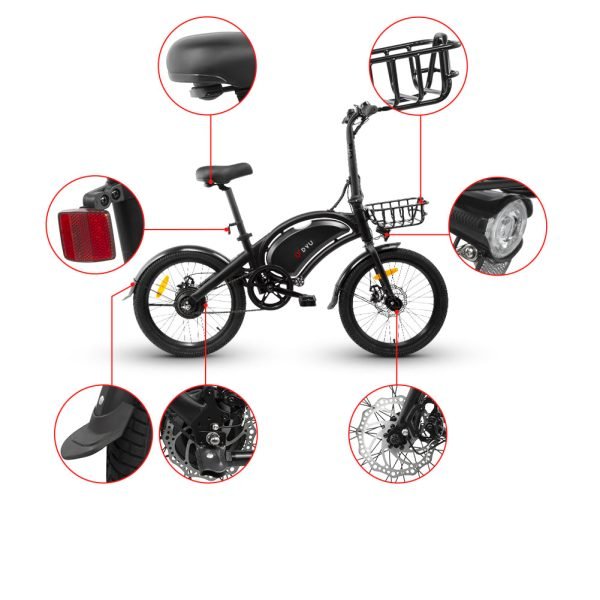 DYU D20 36V/10Ah 240W Folding Electric Bike