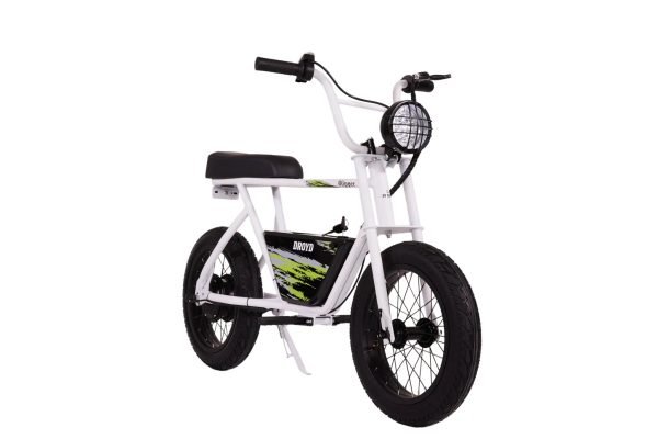 BlipperWhite_01 Droyd Blipper 24V/10Ah 250W Kids Electric Balance Bike