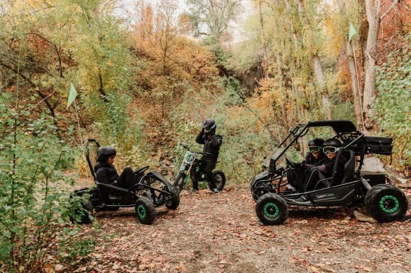 CHP_5529 Drift Hero 60V/20Ah 2000W Electric Go-Kart (2 Seats)