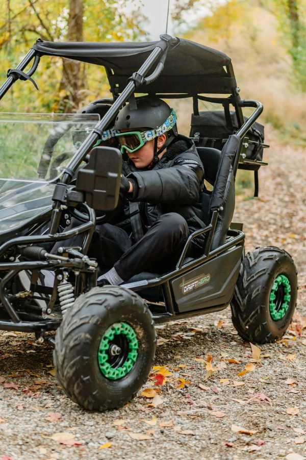 CHP_5729 Drift Hero 60V/20Ah 2000W Electric Go-Kart (2 Seats)