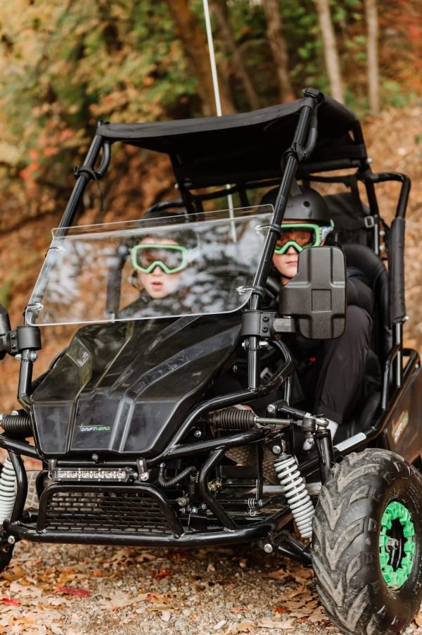 CHP_5964 Drift Hero 60V/20Ah 2000W Electric Go-Kart (2 Seats)