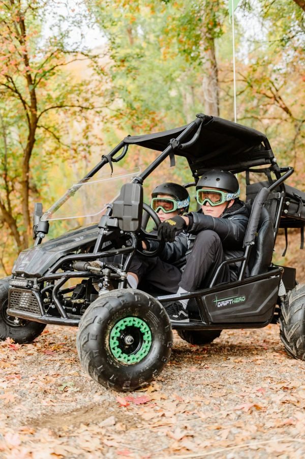 CHP_5970 Drift Hero 60V/20Ah 2000W Electric Go-Kart (2 Seats)