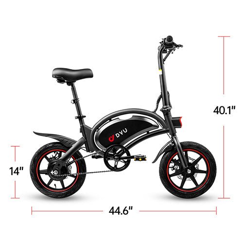 DYU D3F 36V/10Ah 250W Folding Electric Mini Bike