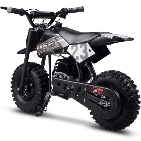 DB-02-Supermoto_Black_2 MotoTec Big Supermoto 50cc 2-Stroke Kids Dirt Bike