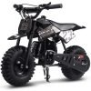 DB-02-Supermoto_Black_5 MotoTec Big Supermoto 50cc 2-Stroke Kids Dirt Bike