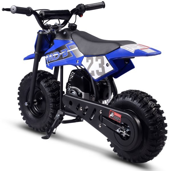 DB-02-Supermoto_Blue_2 MotoTec Big Supermoto 50cc 2-Stroke Kids Dirt Bike