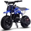 DB-02-Supermoto_Blue_3 MotoTec Big Supermoto 50cc 2-Stroke Kids Dirt Bike