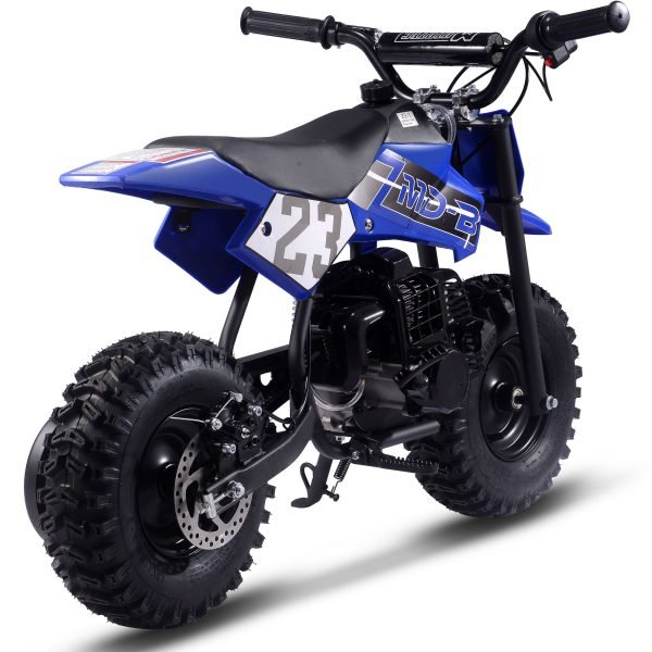 DB-02-Supermoto_Blue_4 MotoTec Big Supermoto 50cc 2-Stroke Kids Dirt Bike