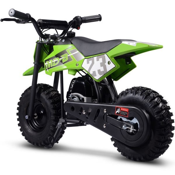 DB-02-Supermoto_Green_2 MotoTec Big Supermoto 50cc 2-Stroke Kids Dirt Bike