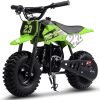 DB-02-Supermoto_Green_4 MotoTec Big Supermoto 50cc 2-Stroke Kids Dirt Bike
