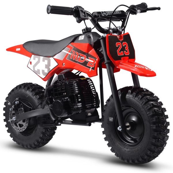 DB-02-Supermoto_Red MotoTec Big Supermoto 50cc 2-Stroke Kids Dirt Bike