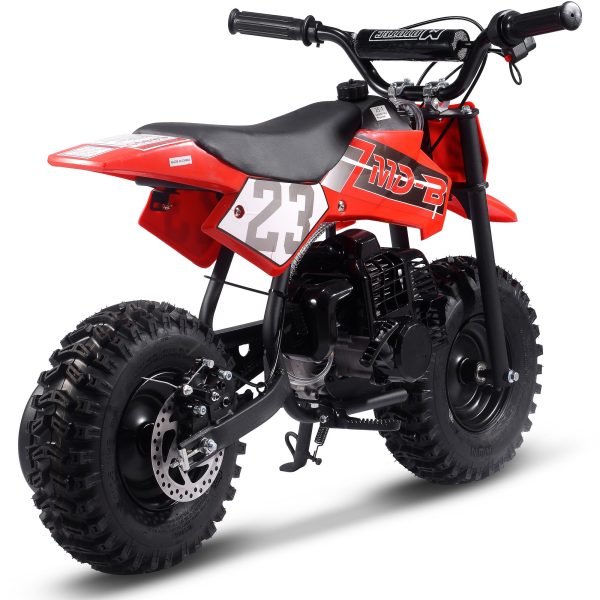 DB-02-Supermoto_Red_4 MotoTec Big Supermoto 50cc 2-Stroke Kids Dirt Bike