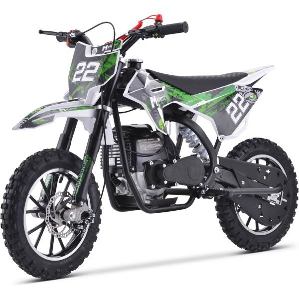 Demon-40cc_Green_2 MotoTec Demon 40cc 4-Stroke Kids Gas Dirt Bike