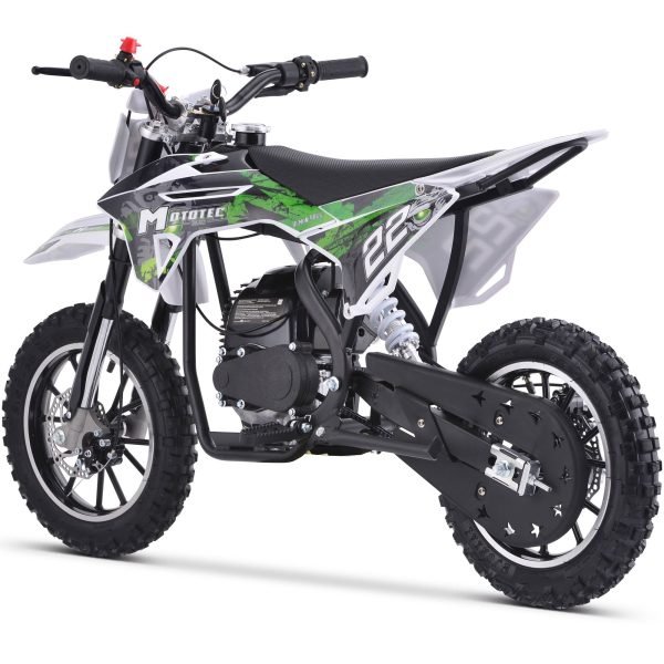 Demon-40cc_Green_6 MotoTec Demon 40cc 4-Stroke Kids Gas Dirt Bike